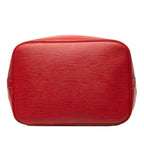Louis Vuitton Epi Noe Bag Noir Castilian Red Leather — view 3