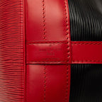 Louis Vuitton Epi Noe Bag Noir Castilian Red Leather — view 7
