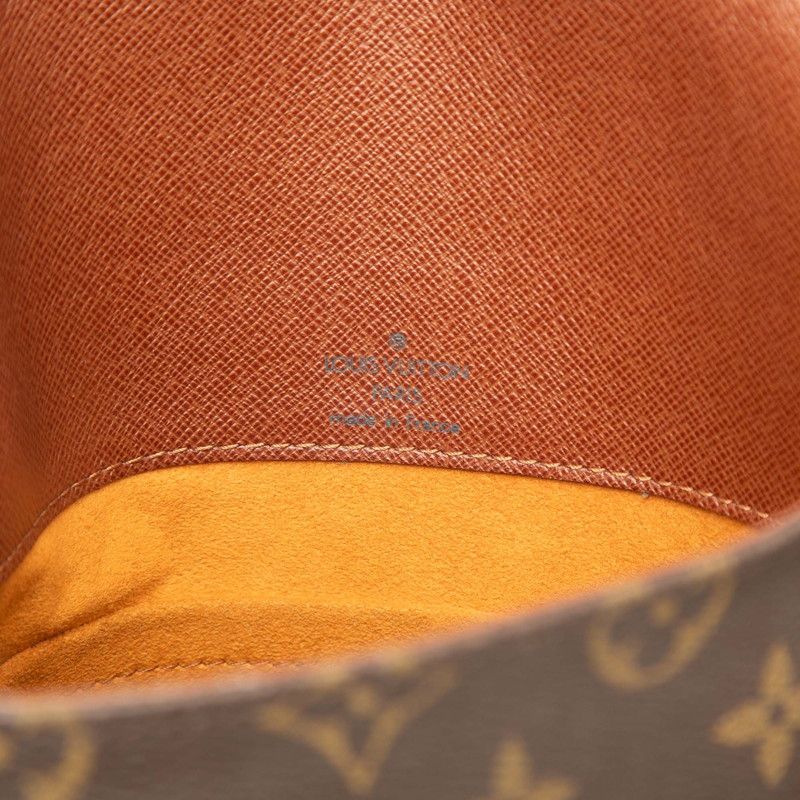 Louis Vuitton Monogram Musette Crossbody Shoulder Bag Brown Leather — view 5