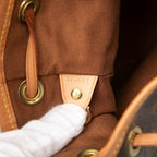 Louis Vuitton Monogram Mini Montsouris Backpack Brown Leather — view 6