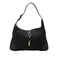 Gucci Jackie GG Canvas Bag Shoulder Black