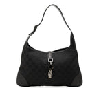 Gucci Jackie GG Canvas Bag Shoulder Black