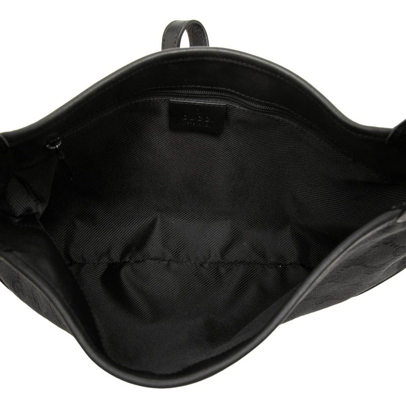 Gucci Jackie GG Canvas Bag Shoulder Black — view 4