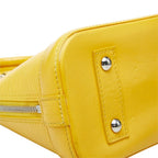 Louis Vuitton Epi Alma BB 2-Way Shoulder Bag Citron Yellow Leather — view 7