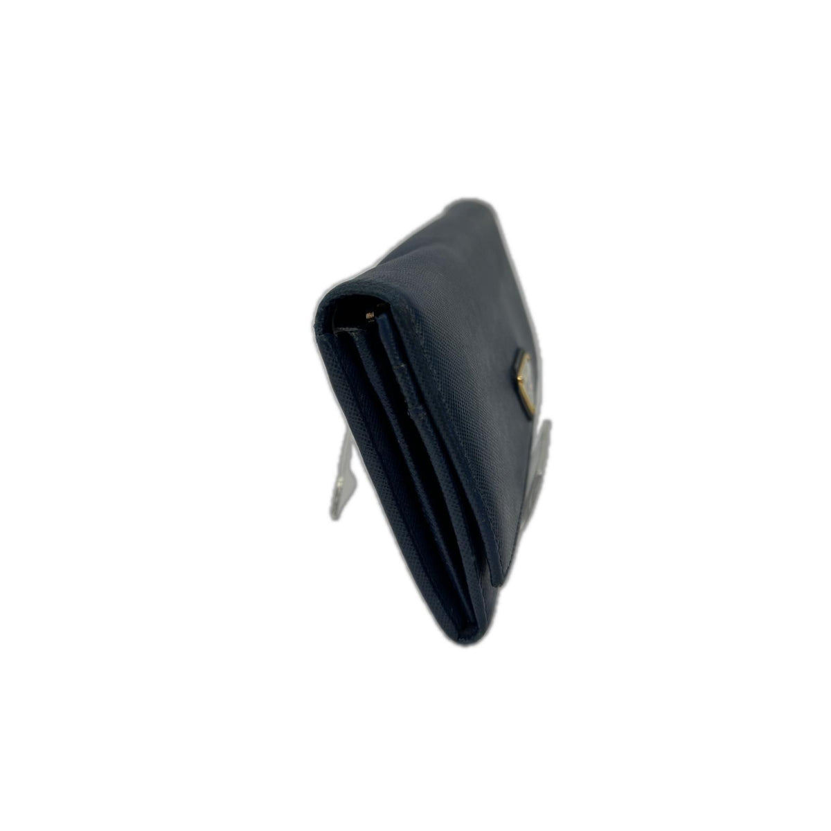 Prada Wallet Signs of Use Corner Blue — view 3