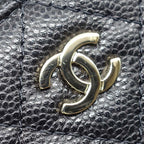 Chanel Bag Charm Classic Mini Quilted Grained Calfskin — view 2