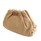 Bottega Veneta the Pouch Clutch Leather Solid Beige — view 2