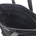 Prada Re-Nylon 2-Way Black Nylon Saffiano Tote Bag — view 7