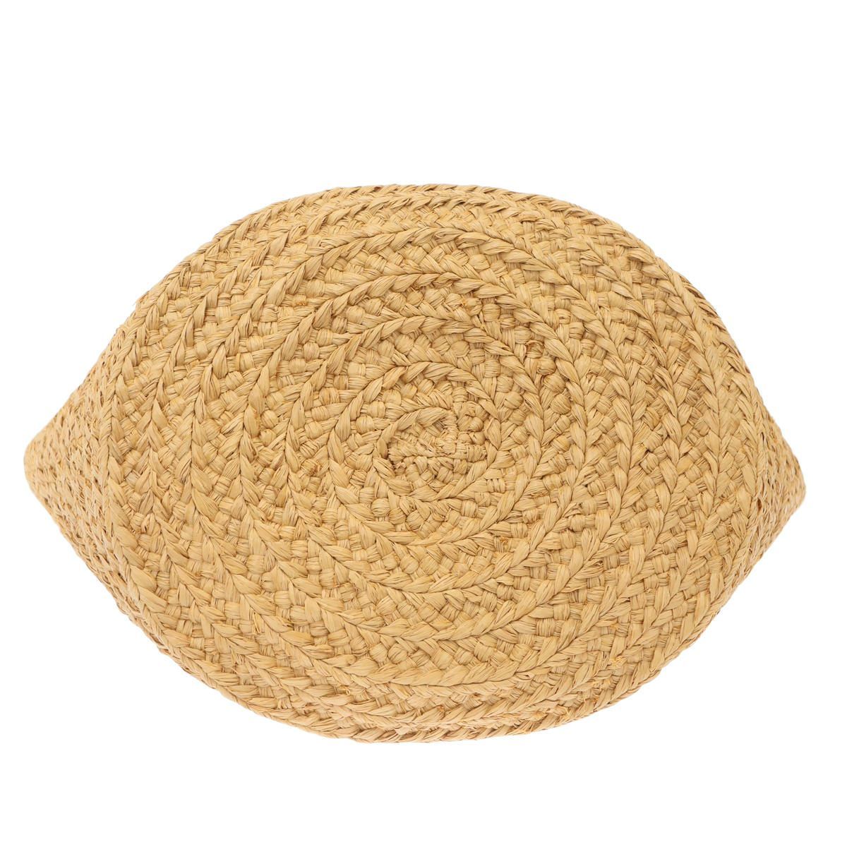 Saint Laurent Paris Panier Medium Basket Tote Bag Beige Black — view 4