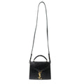 Saint Laurent Paris Cassandre Cassandra Mini Croco Embossed Top Handle