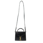 Saint Laurent Paris Cassandre Cassandra Mini Croco Embossed Top Handle