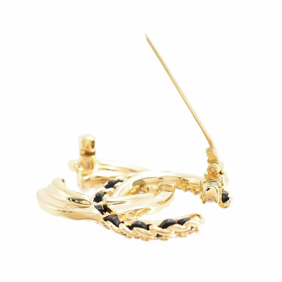 Chanel Brooch Gold — view 4