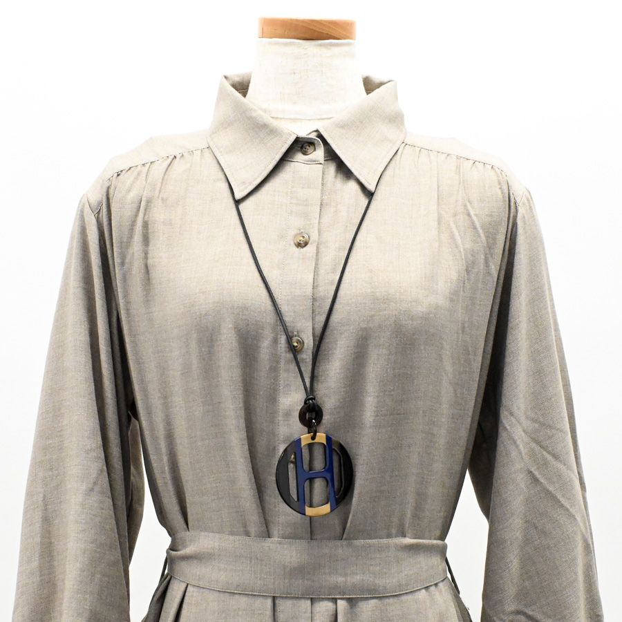 Hermes Necklace H Equipe — view 7