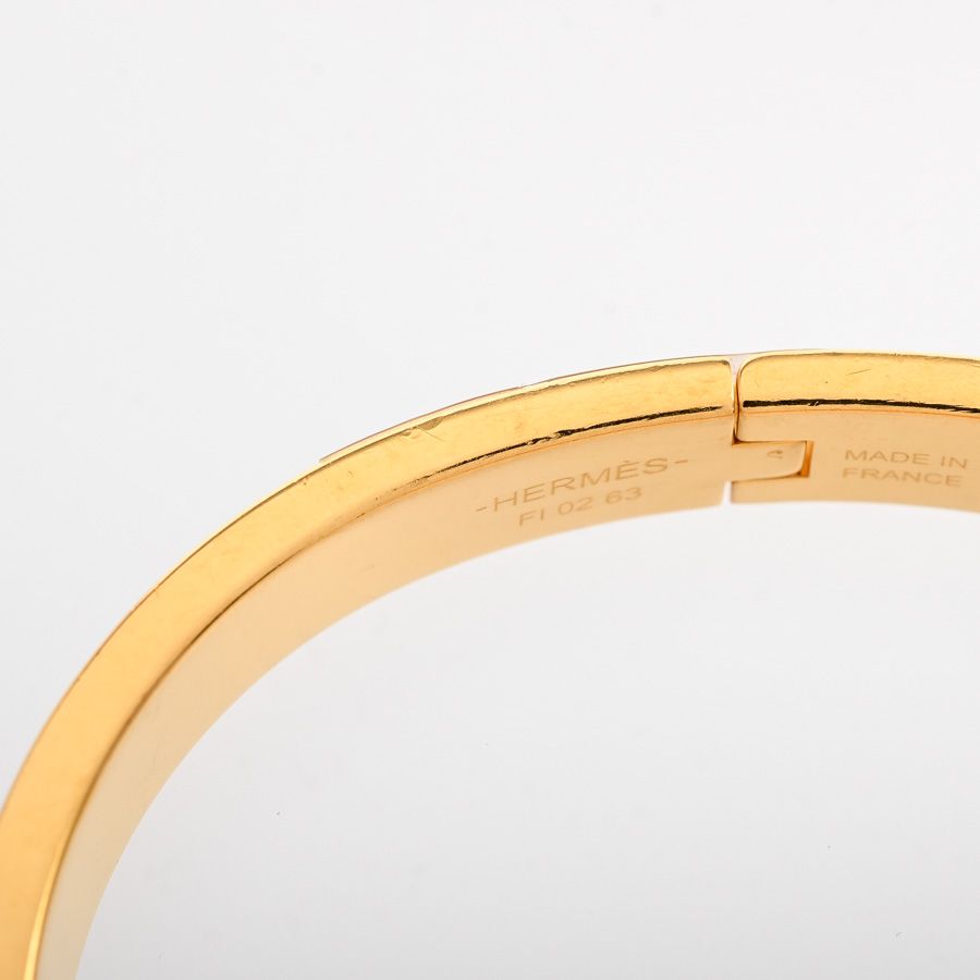 Hermes Bangle Mini Click Chaine D'ancre Bracelet — view 6