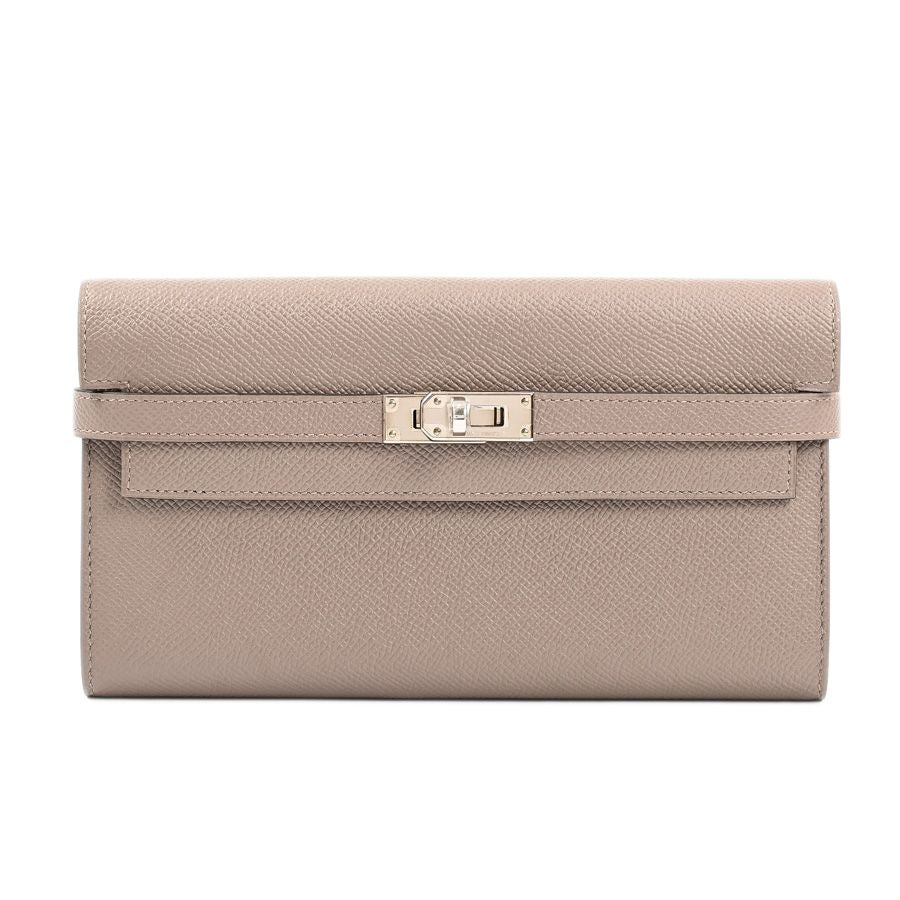 Hermes Wallet Kelly Long Verso