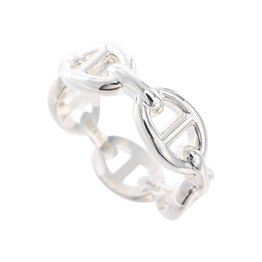 Hermes Ring Chaine D'ancre Enchainee PM