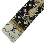 Louis Vuitton Bandeau Monogram Confidential Scarf Bandana Silk All Over Print — view 4
