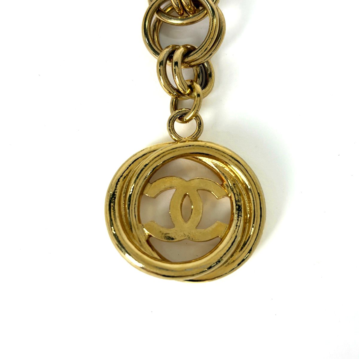 Chanel Belt CC Logo Chain Gold Plated — view 2