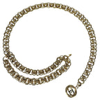 Chanel Belt CC Logo Chain Gold Plated