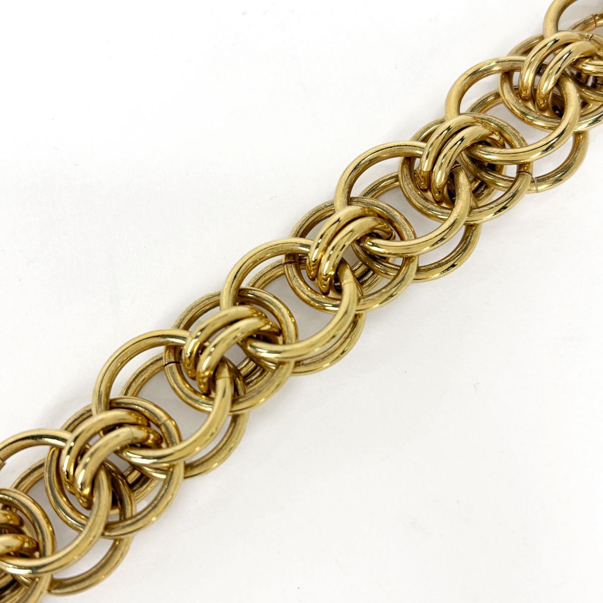 Chanel Belt CC Logo Chain Gold Plated — view 4