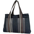 Hermes Troca Horizontal MM Tote Bag Canvas Black