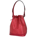 Louis Vuitton Noe Shoulder Bag Drawstring Epi Castilian Red