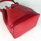 Louis Vuitton Noe Shoulder Bag Drawstring Epi Castilian Red — view 2