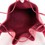 Louis Vuitton Noe Shoulder Bag Drawstring Epi Castilian Red — view 7