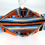 Prada Pouch Triangle Canvas Orange Multicolor — view 7