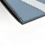 Louis Vuitton Coin Card Holder Purse Case Taurillon Blue White Yellow — view 3