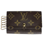 Louis Vuitton Multicles 6 Key Case Key Holder Key Hook Monogram Brown