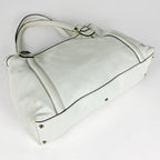 Gucci Tote Bag Newbrid Double G Leather White — view 2