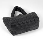 Chanel Tote Bag Coco Cocoon Small CC Logo Nylon Black — view 2