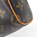 Louis Vuitton Mini Speedy Handbag 2-Way Monogram Brown — view 3
