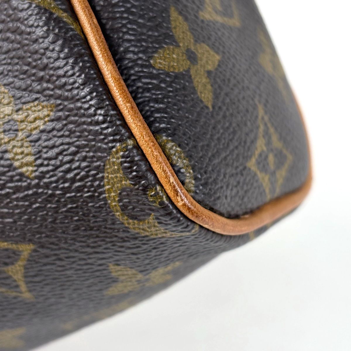 Louis Vuitton Mini Speedy Handbag 2-Way Monogram Brown — view 3