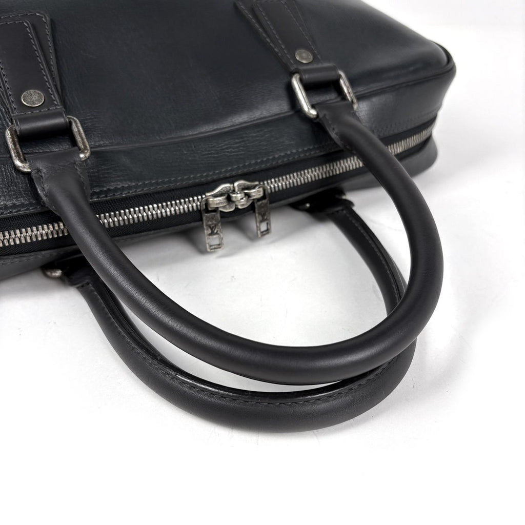 Louis Vuitton Acoma Business Bag 2-Way Utah Leather Basalt — view 4