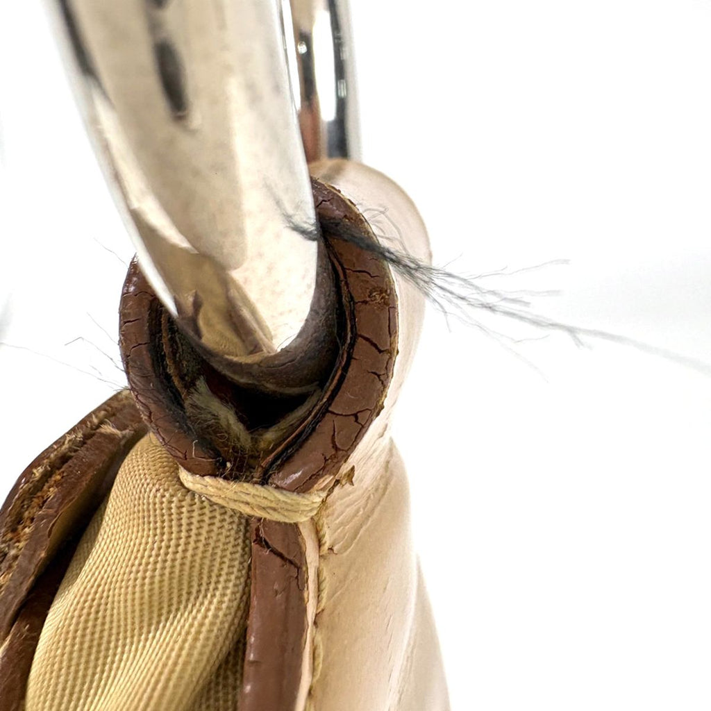 Prada Shoulder Bag Nylon Beige — view 4