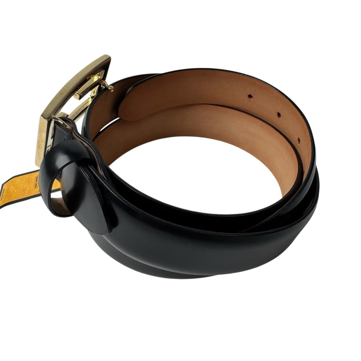 Fendi FF Logo Buckle Leather Belt 100/115 — view 3