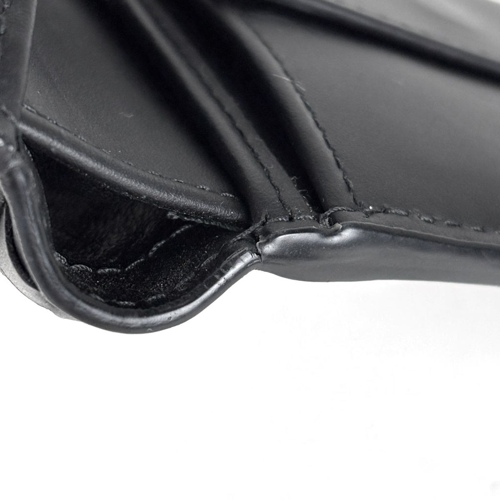 Bottega Veneta Intrecciato Bifold Wallet Leather Black — view 5