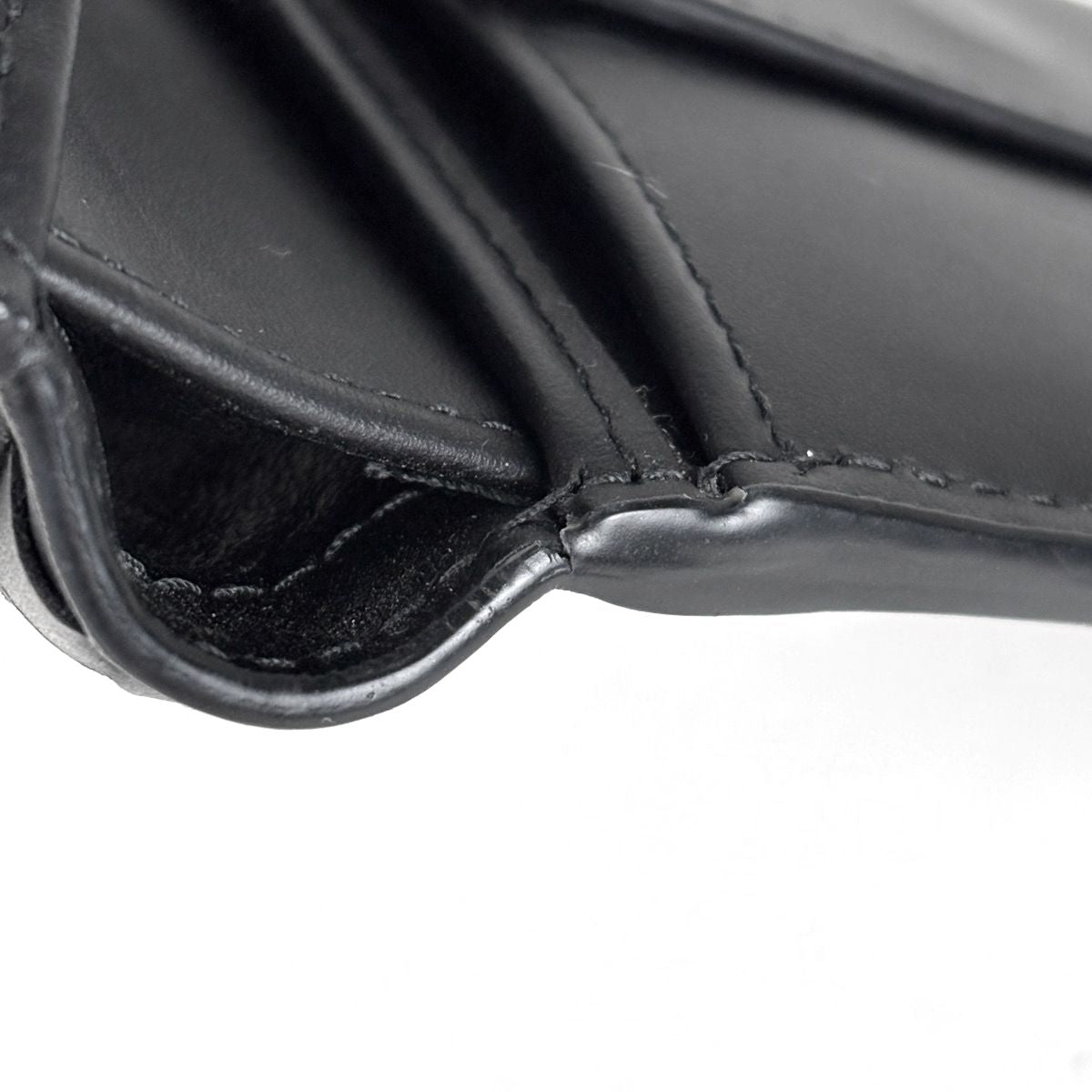 Bottega Veneta Intrecciato Bifold Wallet Leather Black — view 5