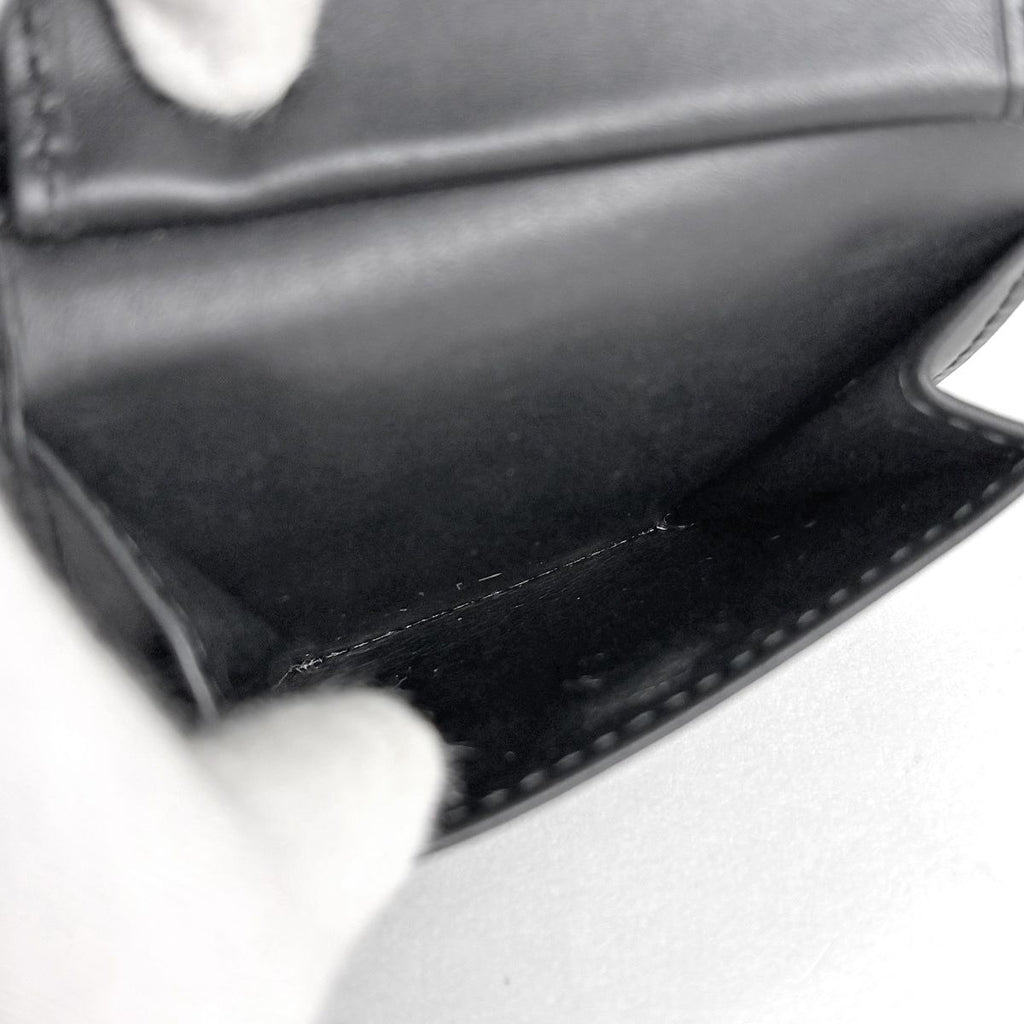 Bottega Veneta Intrecciato Bifold Wallet Leather Black — view 6