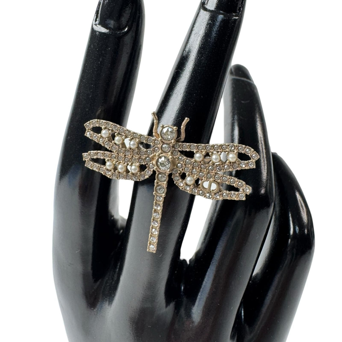 Dior Dragonfly Motif Bijou Ring — view 7