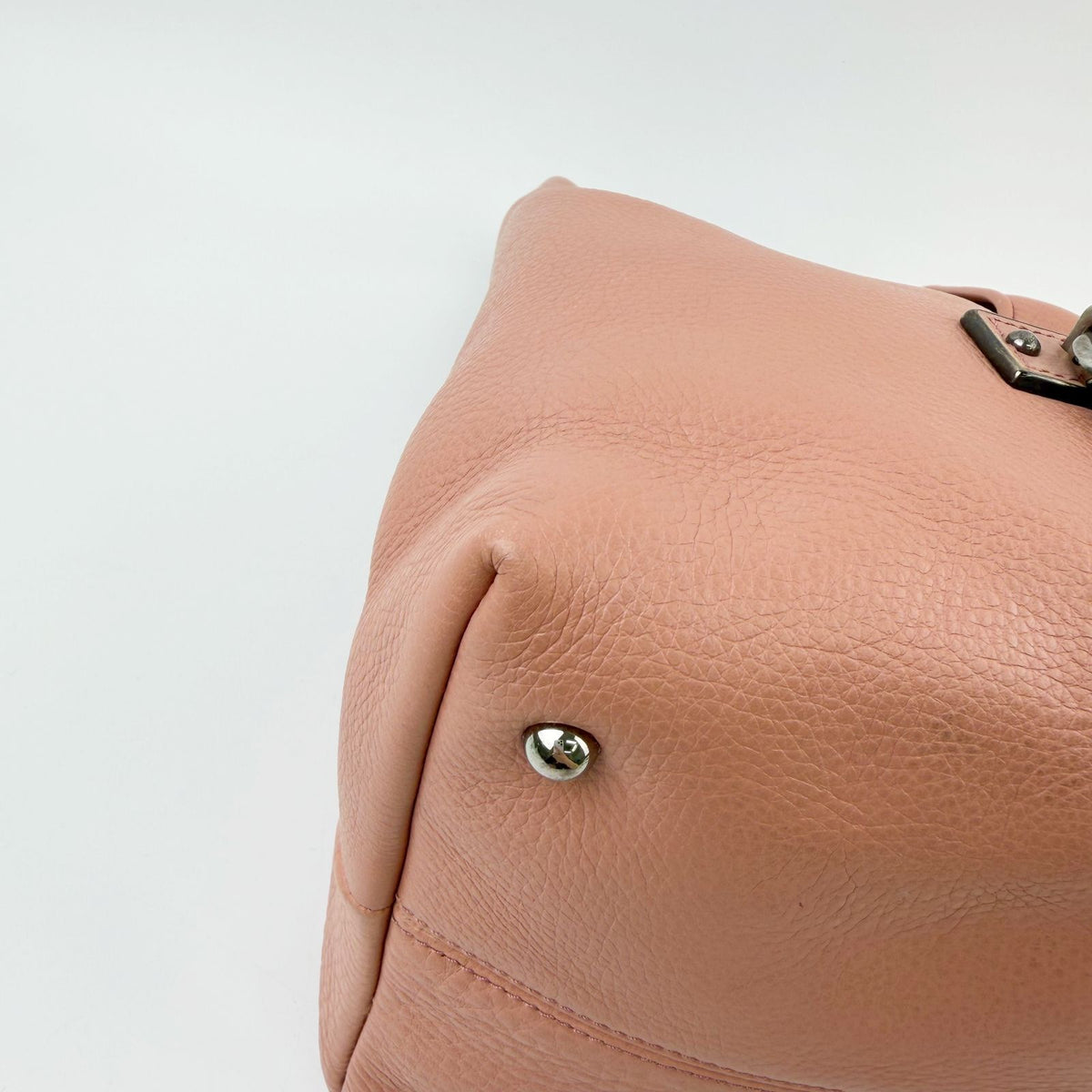 Loewe Karie PM Handbag Leather Pink Silver Vintage — view 6
