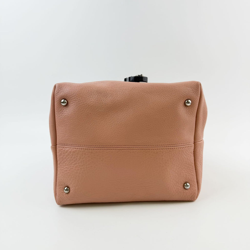 Loewe Karie PM Handbag Leather Pink Silver Vintage — view 5