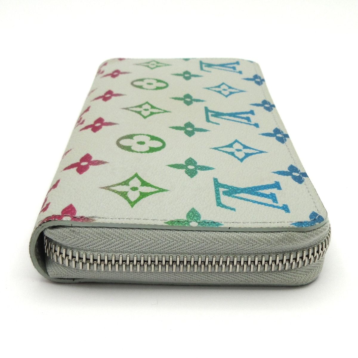 Louis Vuitton Wallet Zippy Horizontal Gradient Gray — view 8
