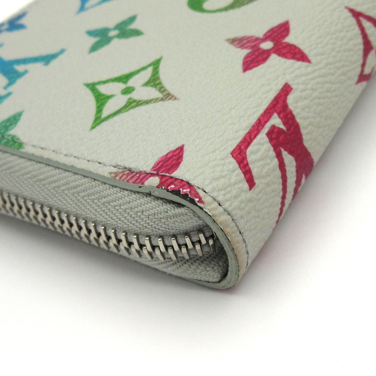 Louis Vuitton Wallet Zippy Horizontal Gradient Gray — view 7