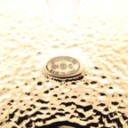 Chanel Brooch CC Logo Gold White — view 3