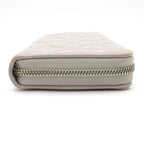 Louis Vuitton Wallet Cousin Zippy Blue Gray Leather — view 8