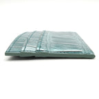 Louis Vuitton Card Case Exotic Leather Double Metallic Green — view 8