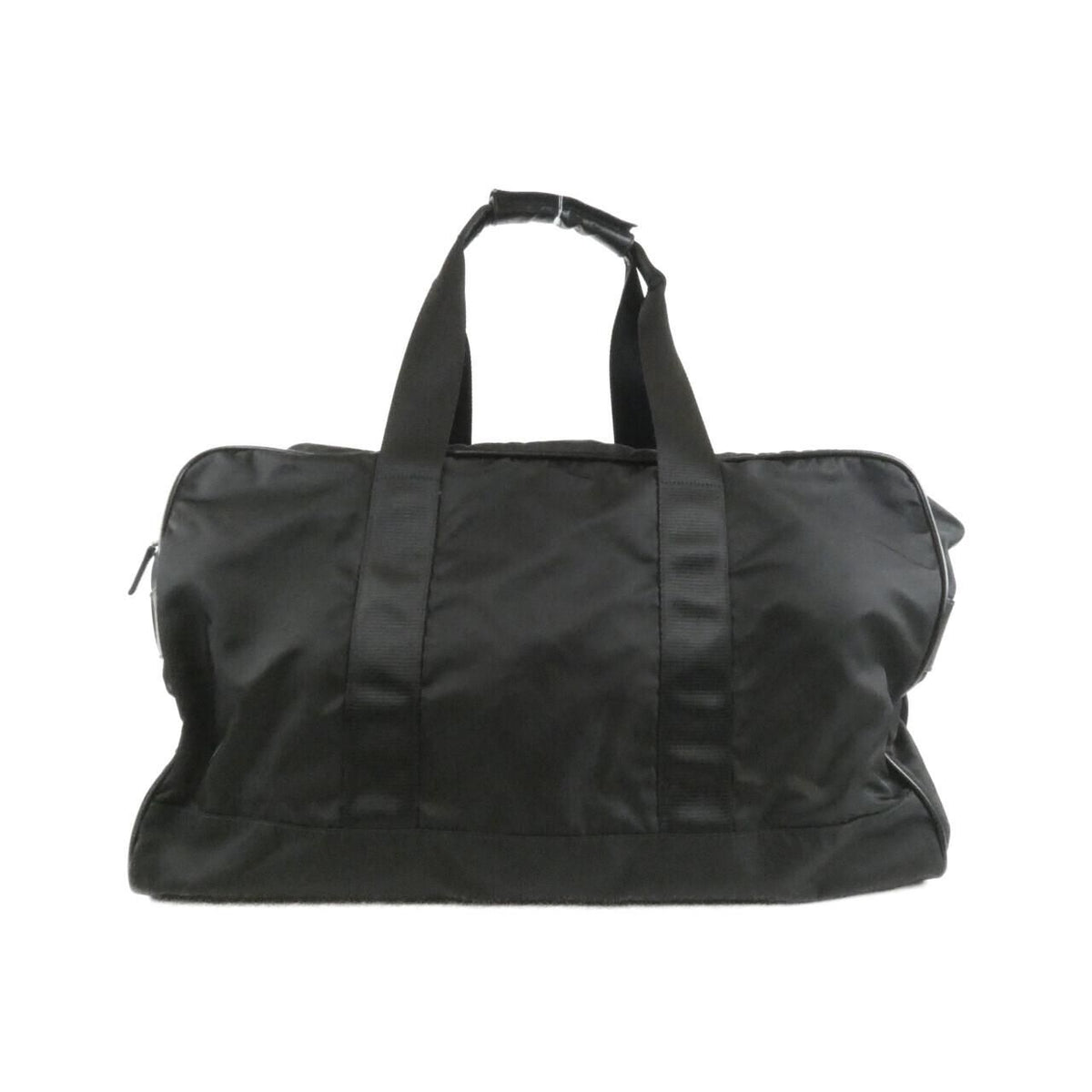 Prada Boston Bag Travel Bag Silver — view 2